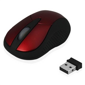 [当当销售配送]Smart Nano2.4G MA-WL011R 无线迷你鼠标 (红色)