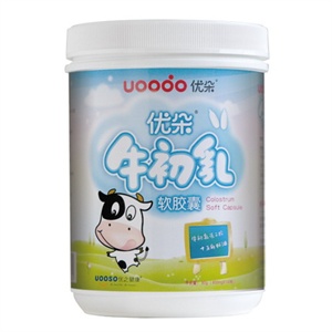 优朵 牛初乳软胶囊800mg×100粒