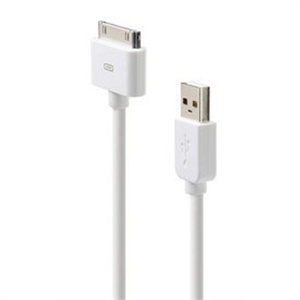Belkin 贝尔金 iPod/iPhone同步充电线缆(白色1.2米)