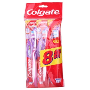 Colgate高露洁 适齿牙刷买二送一软毛