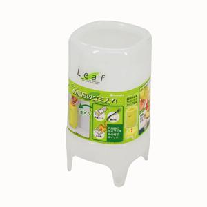 卫浴杂物桶 LEAF 白色