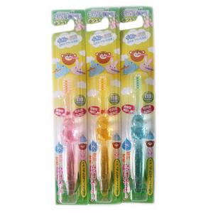 川西水晶动物牙刷（小熊、粉红、蓝、黄三色随机发货货）