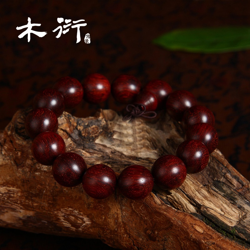 【木衍手镯\/手链\/脚链】木衍 金星小叶紫檀佛珠