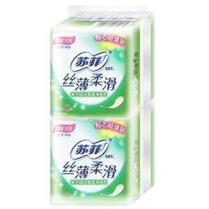 苏菲 清香型 80片新包装×2两联包