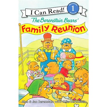 berenstain bears" family reunion, the贝贝熊的家庭聚会(i can read