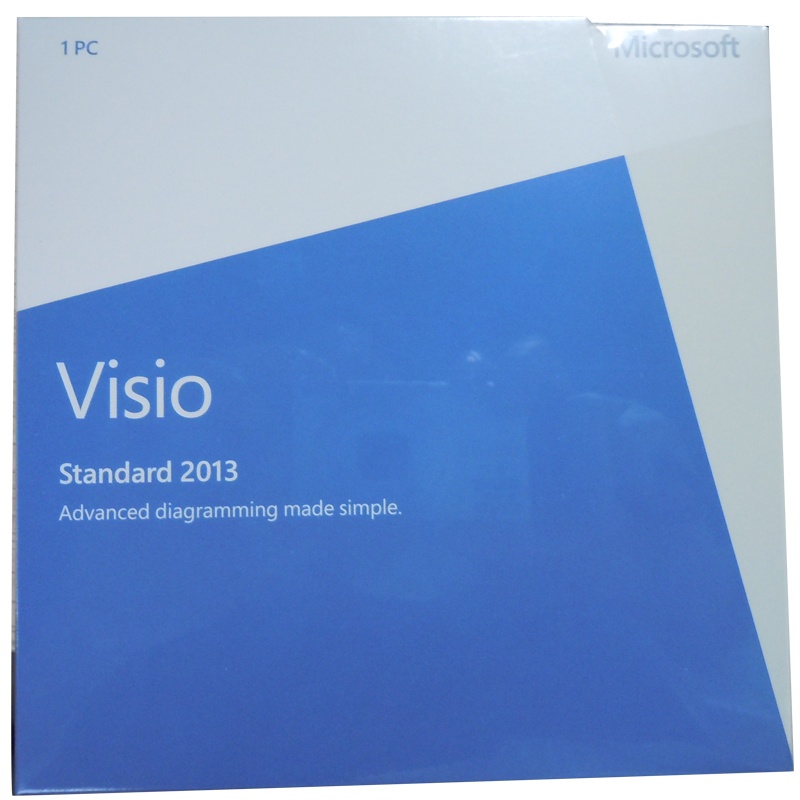 【微软 图表制作软件 Visio Standard 2013 英文