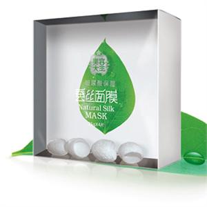 美容大王玻尿酸蚕丝面膜25g*4