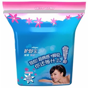 护舒宝 璀璨清新丝薄全系列18片卫生巾
