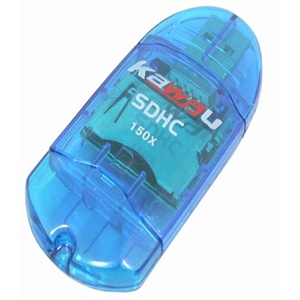 【当当自营】 kawau 川宇 150X SD读卡器 C206 蓝色