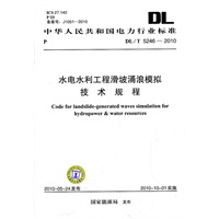 DL/T 5246-2010 水电水利工程滑坡涌浪模拟技术规程