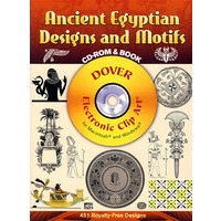 古埃及图案和花纹（书和光盘）Ancient Egyptian Designs and Motifs CD-ROM and Book