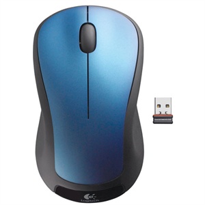 【当当自营】logitech 罗技 M310（蓝色 笔记本无线鼠标）