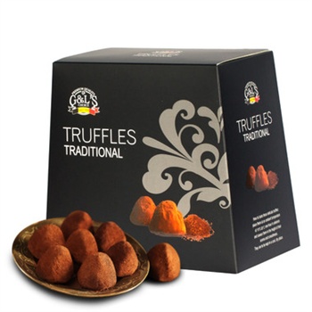 [猫诚食品]truffles/德菲丝 比利时进口 松露巧克力 黑色传统1000g