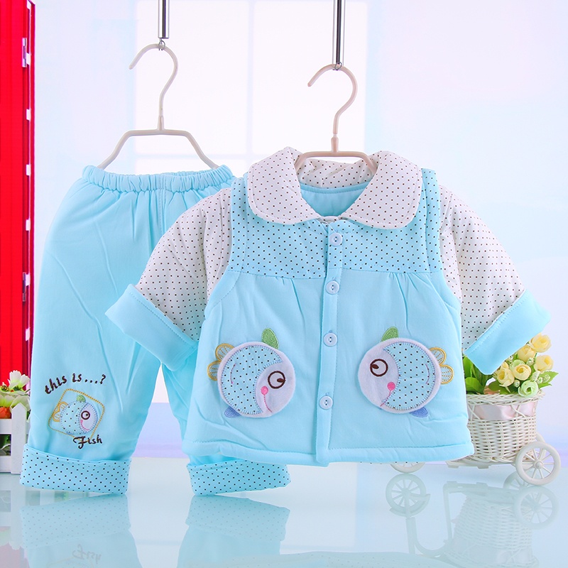 【<em>2015冬季</em>新款<em>儿童</em>保暖<em>马甲</em>棉服三件套装儿