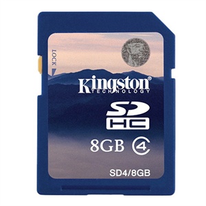 金士顿（KingSton）8G SDHC卡（Class4）