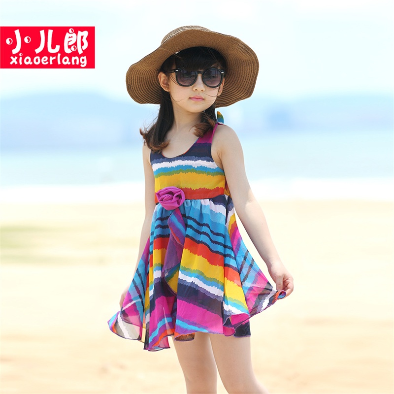 【童装<em>夏装2015女童</em>新款<em>裙子</em>夏季女孩连衣裙