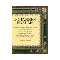 Complete Chamber Music for Strings and Clarinet Quintet 勃拉姆斯单簧管五重奏室内乐