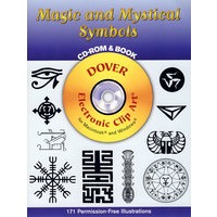 Magic and Mystical Symbols CD-ROM and Book魔法与神秘符号（书和光盘）