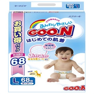 大王 GOO.N 婴幼儿用纸尿裤 L68