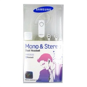 【当当自营】 Samsung 三星 HM3500蓝牙耳机白色（精装）