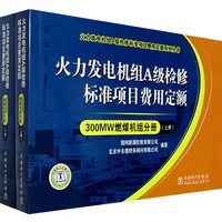 火力发电机组A级检修标准项目费用定额/300MW燃煤机组分册（上下册）