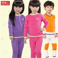 <em>南极人童装</em>女童<em>秋冬</em>黄金甲加绒加厚内<em>睡衣</em>儿童