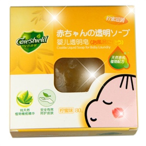 金盾 康馨婴儿透明皂（柠蜜味）（柠蜜滋润）80g
