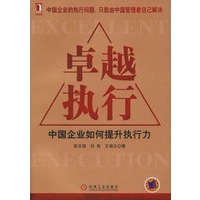 卓越执行：中国企业如何提升执行力