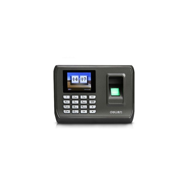得力考勤机3948 1000枚指纹机 彩屏语音打卡机考勤机 $328.