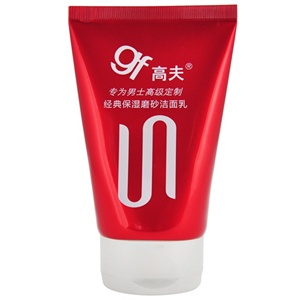 GF高夫 平衡保湿磨砂洁面乳80g