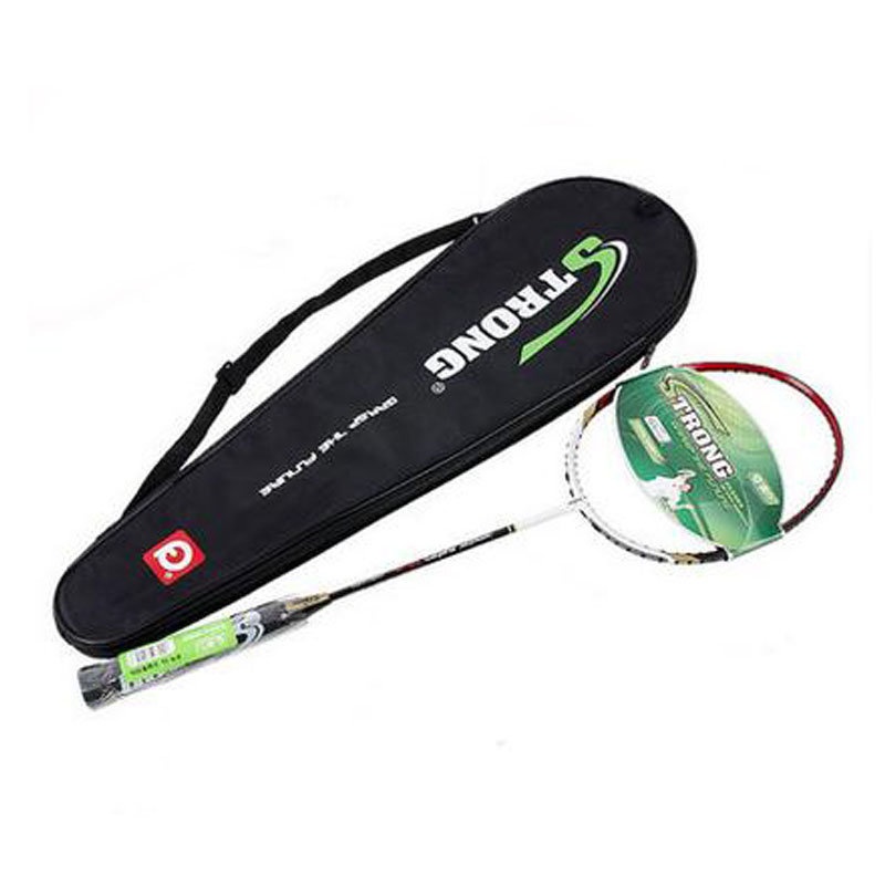 【强力 羽毛球拍 全碳素单拍 训练拍 较轻 单支