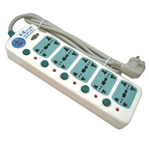 长通10位2.5米电源插座CT-808
