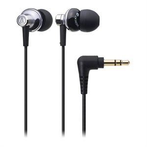 【当当自营】 Audio-Technica铁三角 ATH-CK303M SV 舒适入耳式耳机 银色