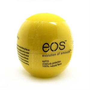 eos 绯闻女孩 球形天然有机润唇膏(清新柠檬)7g