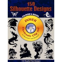 150 Silhouette Designs CD-ROM and Book 轮廓设计（书和光盘）
