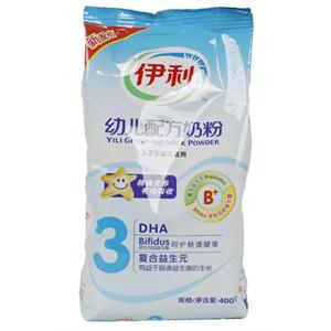 伊利 普装幼儿配方奶粉 400g/袋(1-3岁)
