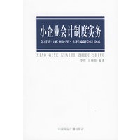 小企业会计制度实务:怎样进行财务处理·怎样编制会计分录