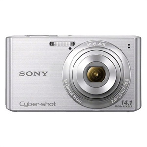 【当当自营】 SONY索尼 DSC-W610 数码相机 银色（1410万像素 2.7寸屏 4倍光变 26mm广角）