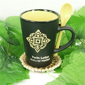 双莲 马克杯