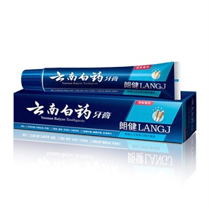 云南白药 朗健牙膏清爽薄荷型120g