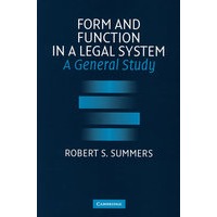 Form and Function in a Legal System法律体系的形式与作用