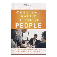 Creating Value Through People： Discussions with Talent Leaders与人力资源部门领导探讨如何充分发挥员工的才能