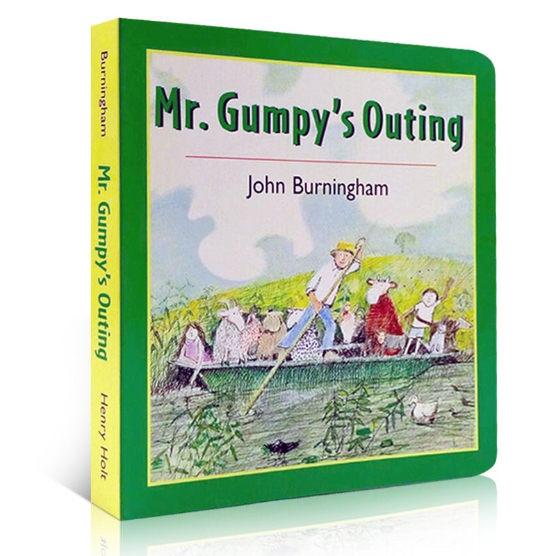 《纽约公共图书馆推荐英文原版绘本Mr.Gumpy