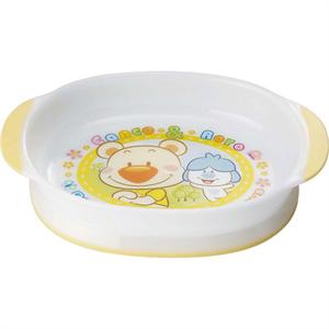日康幼儿防滑餐盘 颜色随机