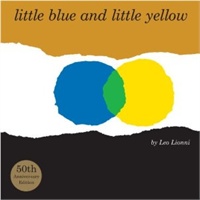 Little Blue and Little Yellow(by Leo Lionni) 小蓝和小黄（精装）（四度凯迪克奖得主李欧·李奥尼巅峰杰作）9780375860133