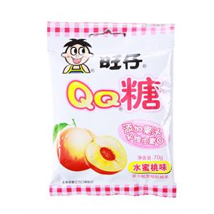 旺仔QQ糖（水蜜桃）70g*10袋