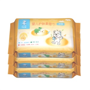 小白熊 婴儿护肤柔湿巾（赠品）