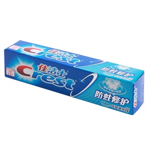 佳洁士防蛀修护牙膏（冰极薄荷香型）140克*6组
