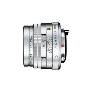 宾得 FA 77mm F1.8 Limited镜头 银色