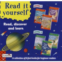 Read it Yourself Non-Fiction Boxset Level 1 & 2 - box set containing six of